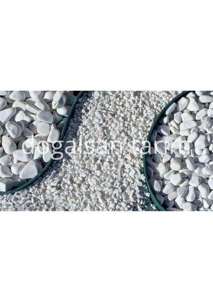 Tarım Beyaz Dolomit Taş 25 kg 4-6 cm Dere Taşı Çakıl Taşı Saksı Taşı Akvaryum Teraryum Taş indirimleri
