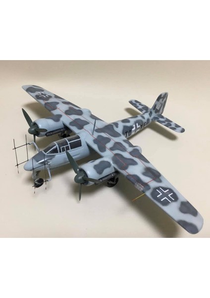 Crewturk Focke Wulf TA-154 Plastik Maket