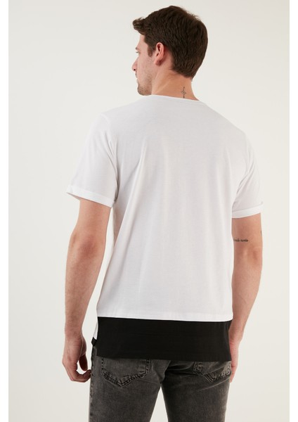 % 100 Pamuk Regular Fit Bisiklet Yaka T Shirt Erkek T Shirt 5902515 indirimleri