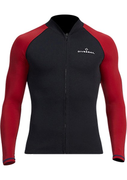 Neopren Takım Elbise Sörf Erkek Triatlon Tam Wetsuit Üst Wetsuit Geri Yüzme M (Yurt Dışından)