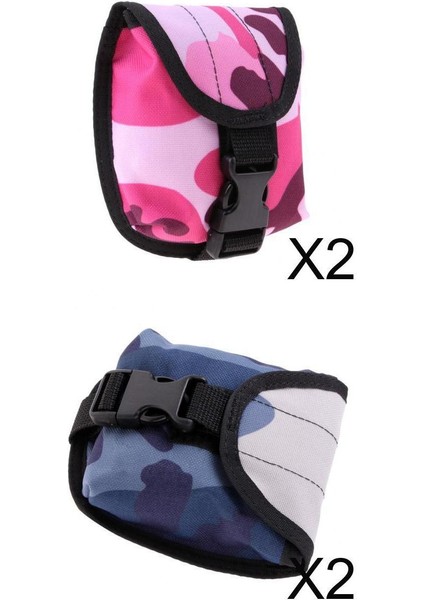 4pcs Scuba Dalış Ağırlığı Cep Hızlı Bırakma Toka Kayışı Mavi (Yurt Dışından)