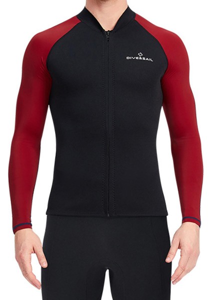 Neoprene Takım Elbise Sörf Erkek Triatlon Tam Wetsuit Üst Wetsuit Geri Yüzme Xl (Yurt Dışından)