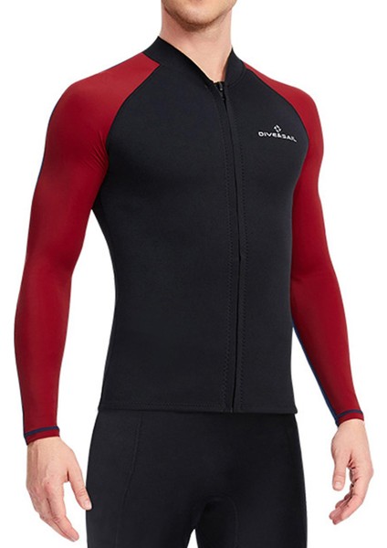 Neoprene Takım Elbise Sörf Erkek Triatlon Tam Wetsuit Üst Wetsuit Geri Yüzme Xl (Yurt Dışından)
