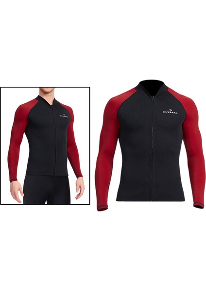 Neoprene Takım Elbise Sörf Erkek Triatlon Tam Wetsuit Üst Wetsuit Geri Yüzme Xl (Yurt Dışından)