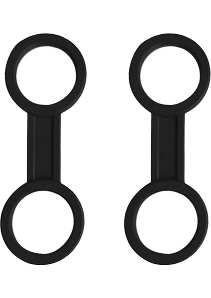 2 Adet Tüplü Dalış Şnorkel Silikon Şnorkel 2 Stück 8 Form SCHNORCHELHALTER-10CM (Yurt Dışından)