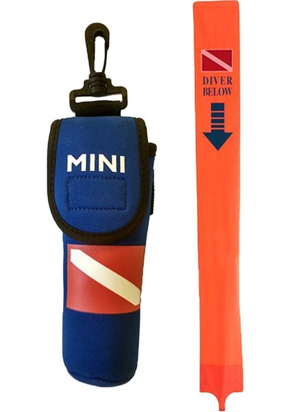 Yüksek Görünürlük Tüplü Dalış Dalgıç Yüzey Markeri Smb ile (Yurt Dışından)