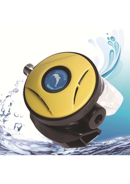 Scuba Dalış Regülatörü Su Altı Nefes Düzenleyici Dalış Ekipman Dişli, Sarı (Yurt Dışından) fiyatları