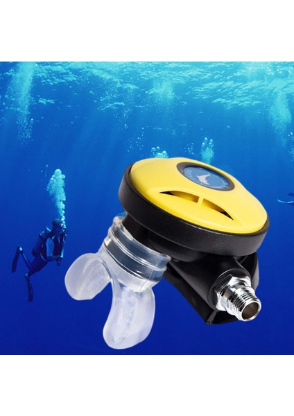 Scuba Dalış Regülatörü Su Altı Nefes Düzenleyici Dalış Ekipman Dişli, Sarı (Yurt Dışından) fırsatları