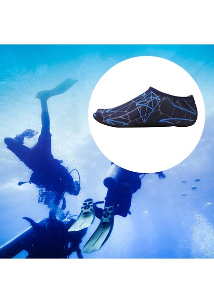 Erkekler 3mm Neopren Dalış Botları Su Sporları Rafting Socks 3xl Yeni (Yurt Dışından)