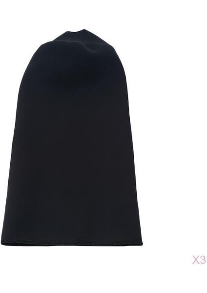 3x Dalış Tankı Kapak Tüplü Dalış Hava Deposu Protector Neopren Anti-Slip Siyah (Yurt Dışından)