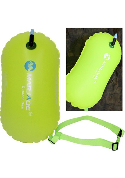 2 Pcs Hafif Yüzme Şamandıraları Yüzme Şamandıra Şişirilmiş Cihaz Açık Su Yüzmesi (Yurt Dışından) modelleri