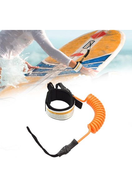 El Halat Kayışı 6mm Kalınlığında Sörf Tahtası Tasması Sörf Tahtası Skimboard Turuncu (Yurt Dışından) modelleri