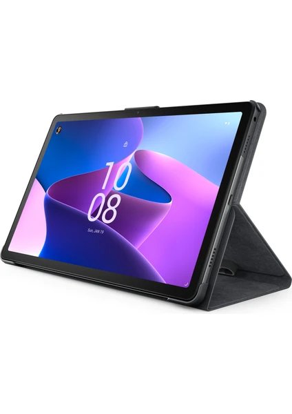 ZG38C03906 Tab M10 Plus (3.nesil) 10.61" TB125FU, TB128FU, TB128XU Uyumlu Folio Case Tablet Kılıfı - Gri