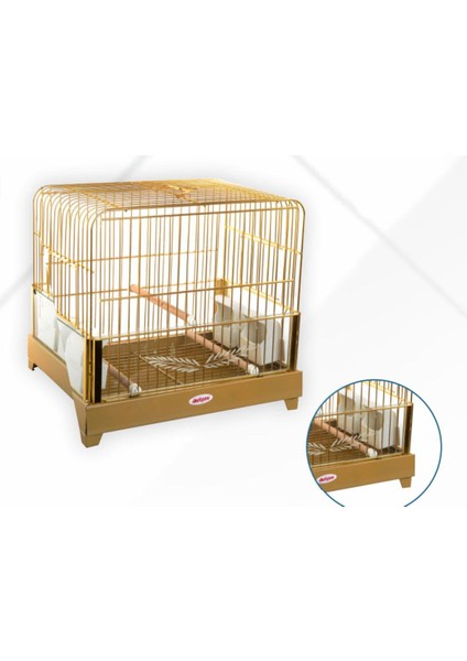 Retro Kalın Telli Kanarya,florya,saka Kuşu,ispinozlar Için Mergen Kafes