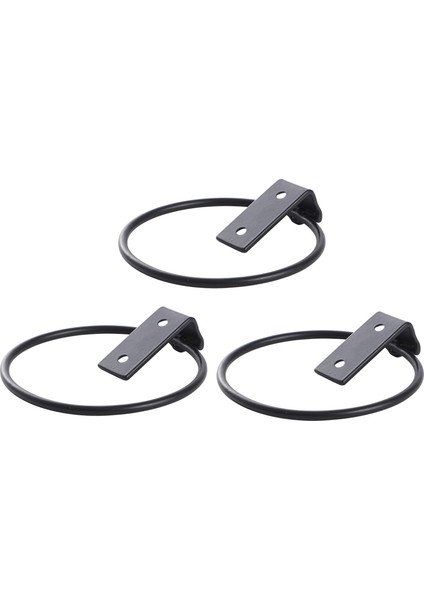 3pcs Duvara Montajlı Sak Saksı Tutucu Açık Havada Bahçe Ev Dekorasyonu 4 Inç (Yurt Dışından)