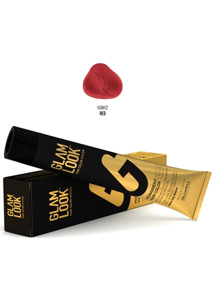 Glamlook Hair Color Red/kirmizi 100 ml