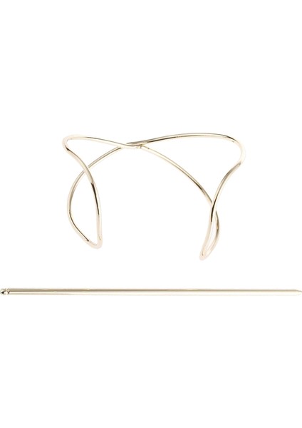 2 Adet Kadın Barrette Pin Çörek Tutucu Kop Slayt Klipsi Toka Saç Aksesuarı (Yurt Dışından) fiyatları