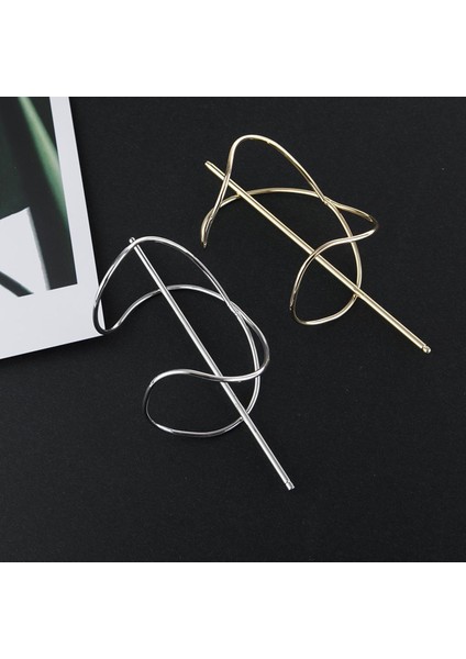 2 Adet Kadın Barrette Pin Çörek Tutucu Kop Slayt Klipsi Toka Saç Aksesuarı (Yurt Dışından) fırsatları