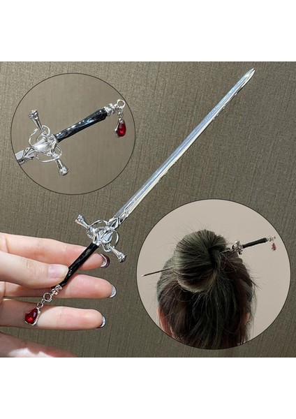 Çin Tarzı Kadın Çubukları Şekillendirme Headdress Uzun Klips Pençe Toka Saç Aksesuarı (Yurt Dışından) indirimleri