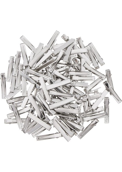 10 Adetflat Demir Tek Prong Ördek Timsah Klipsleri Dıy Bows 50 Adet 6 ADET45MM 10 Adet Toka Saç Aksesuarı (Yurt Dışından) fiyatları