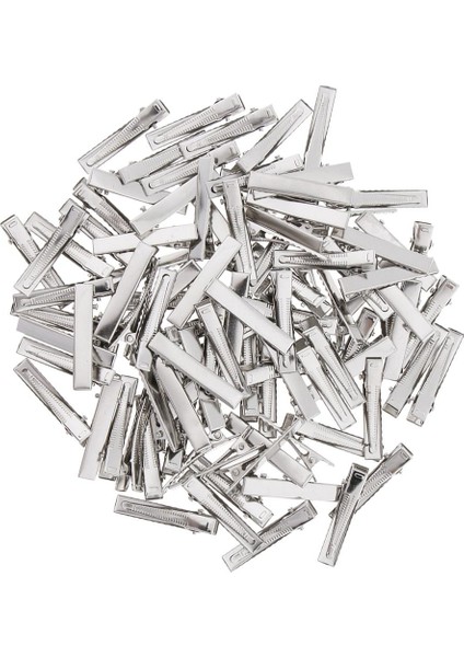 10 Adetflat Demir Tek Prong Ördek Timsah Klipsleri Dıy Bows 50 Adet 6 ADET45MM 10 Adet Toka Saç Aksesuarı (Yurt Dışından) indirimleri