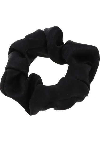 3 Adetsilk Hisset Scrunchies Elastik Bağları Yumuşak Yay At Kuyruğu Tutucu Siyah 3 Adet Toka Saç Aksesuarı (Yurt Dışından)