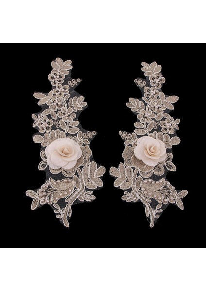 1 Çift Altın Nakış Yakası Aplike (Yurt Dışından) fiyatları