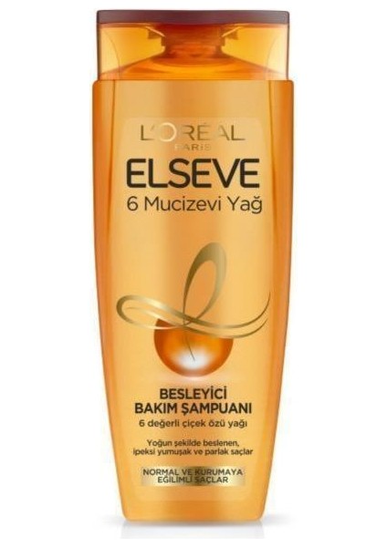 6 Mucizevi Yağ Besleyici Bakım Şampuan 450ml 2'Li & Elseve Saç Güzelleştirici Krem fırsatları