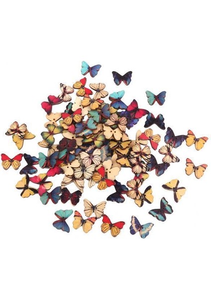 Ahşap Düğmeleri 3 Adet (Yurt Dışından)