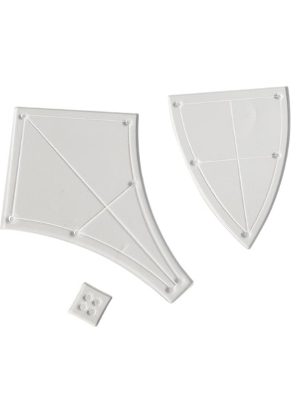 Çizim Için Şablon Dikiş Makinesi Dıy Tool Kit Şablonu (Yurt Dışından)