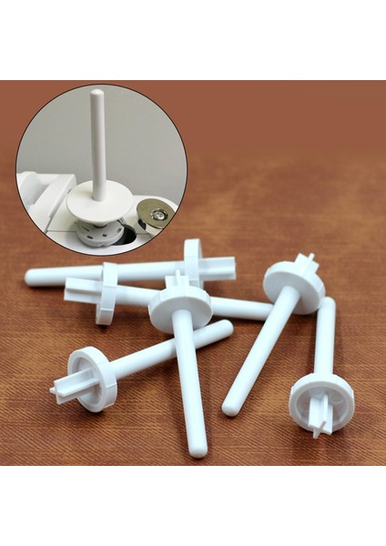 6x Katı Dikiş Makinesi Makara Pimleri Ekstra Stand Bobin 61X18MM Tutucu (Yurt Dışından)