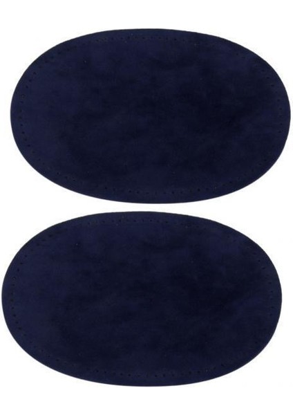 6xsew-On Oval Dirsek/diz Yamaları Kordon Kot Pantolon Onarım Zanaat Dikiş Aplike Mavi 6 Adet (Yurt Dışından)