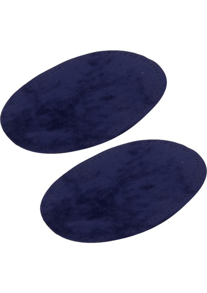 6xsew-On Oval Dirsek/diz Yamaları Kordon Kot Pantolon Onarım Zanaat Dikiş Aplike Mavi 6 Adet (Yurt Dışından)