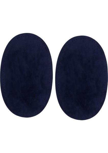 6xsew-On Oval Dirsek/diz Yamaları Kordon Kot Pantolon Onarım Zanaat Dikiş Aplike Mavi 6 Adet (Yurt Dışından)