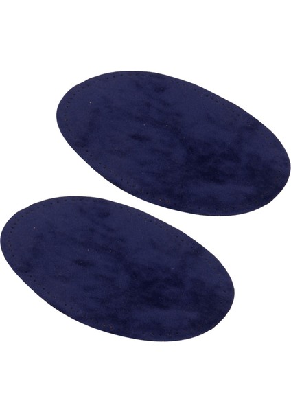 6xsew-On Oval Dirsek/diz Yamaları Kordon Kot Pantolon Onarım Zanaat Dikiş Aplike Mavi 6 Adet (Yurt Dışından)