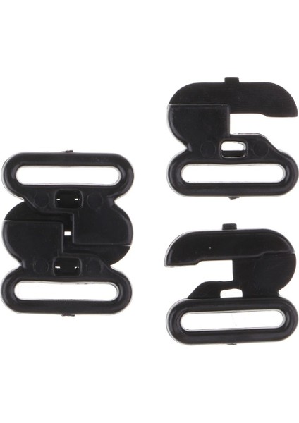 3X50 Set Sutpu Kayış Ayarlayıcı Kaydırıcı Kanca Iç Çamaşırı Tokası Klipsler Siyah 3 Adet (Yurt Dışından) fırsatları