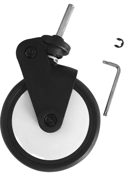 Bebek Arabası Tekerlekleri Kauçuk Arka Tekerlekler Ön(Yurt Dışından)