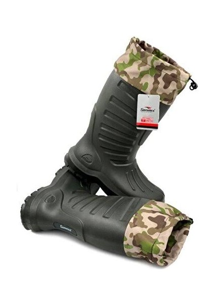 Termal Eva Konçlu Çoraplı Kauçuk Çizme fiyatları