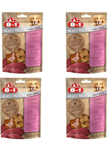 Freeze Dried Ördekli Doğal Ödül 50 gr x 4 Adet