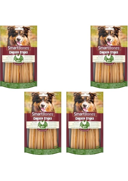 Smart Bones Tavuklu Sticks Köpek Ödülü 5lix 4 Adet