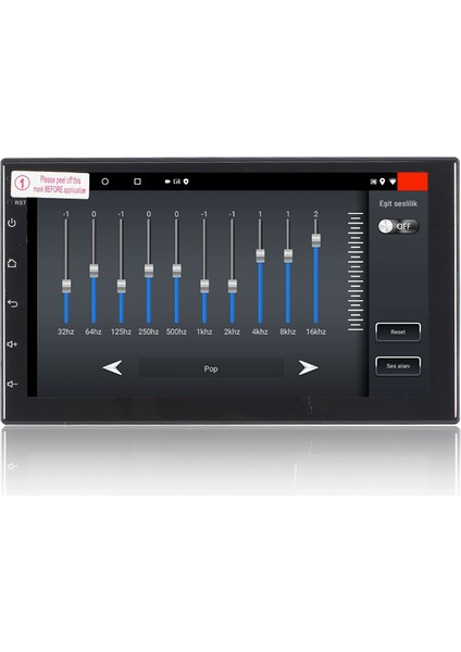 Peugeot Boxer Android 12 Carplay Multimedya Universal Double Ekran Teyp 2gb Ram