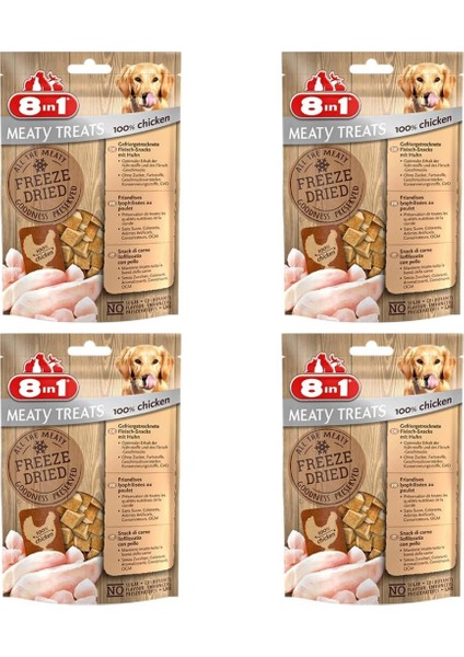 Freeze Dried Tavuklu Doğal Ödül 50 gr x 4 Adet