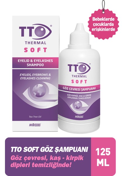 Soft Göz Çevresi Şampuanı 125 ml