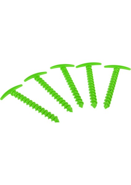 5pcs/pack Outdoors Kamp Yürüyüş Naylon Yeşil Kamp Için Çadır Stakes/maktarları/pimleri
