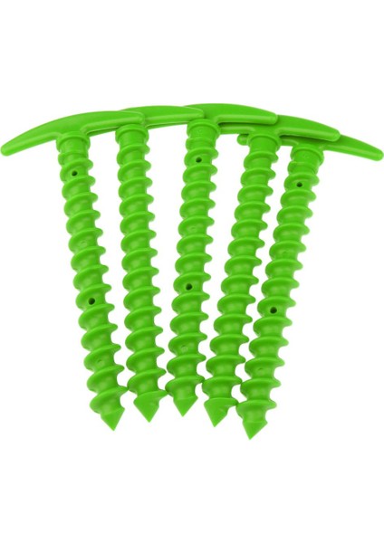 5pcs/pack Outdoors Kamp Yürüyüş Naylon Yeşil Kamp Için Çadır Stakes/maktarları/pimleri