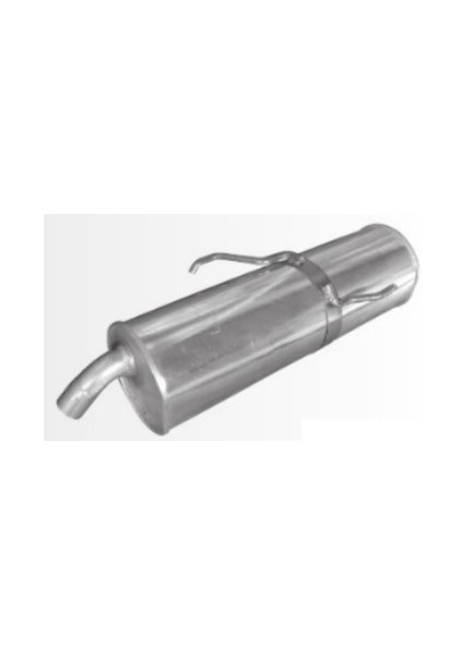 Peugeot 206 1,4i 16V Arka Susturucu Egzoz 03-06