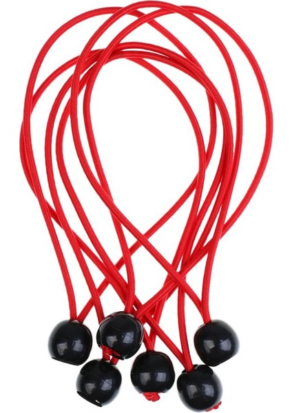 6pcs 15CM Top Bungee Kravat Kanopi Muşamba Streç Kablolar Çadır Aksesuarları Kırmızı fırsatları