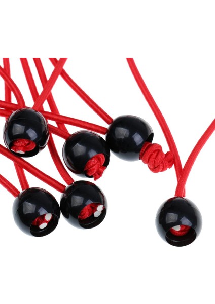 6pcs 15CM Top Bungee Kravat Kanopi Muşamba Streç Kablolar Çadır Aksesuarları Kırmızı indirimleri