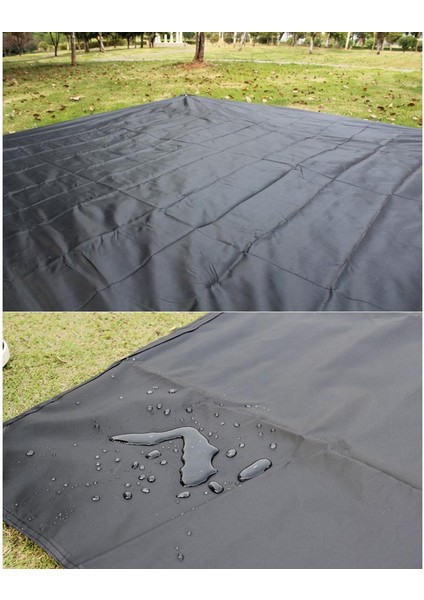 2.1x 1.5m Yürüyüş Kampı Çadırı Ayak Izi Zemin Sayfası Koruyucusu Piknik Batiyesi Siyah modelleri