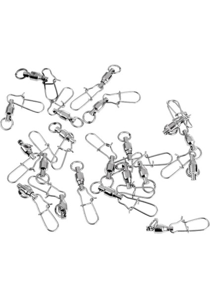 20 Adet Yüksek Mukavemetli Balık Tutma Bilyalı Rulmanlar Güzel 2 # Çıtçıt 2 # fırsatları